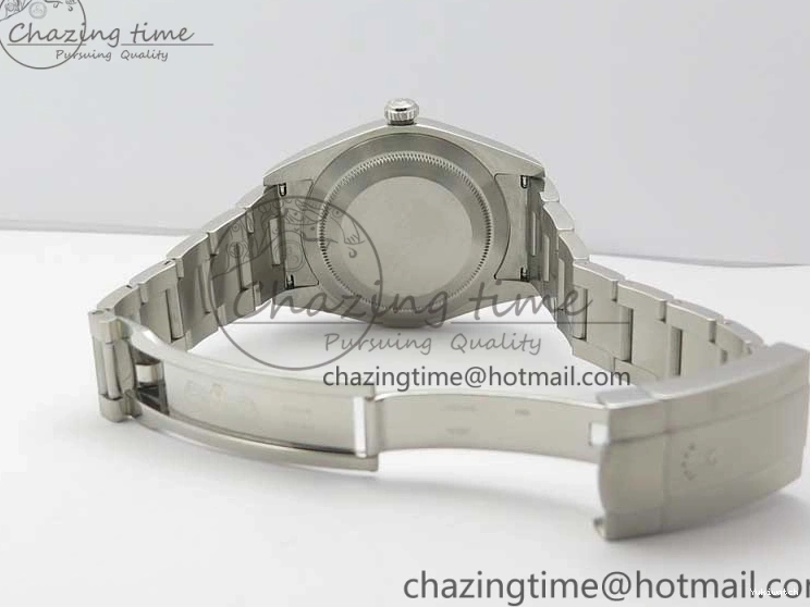 Best 39mm 114300 on A2824 UBF Bracelet Perpetual Edition SS Oyster White Dial 0204